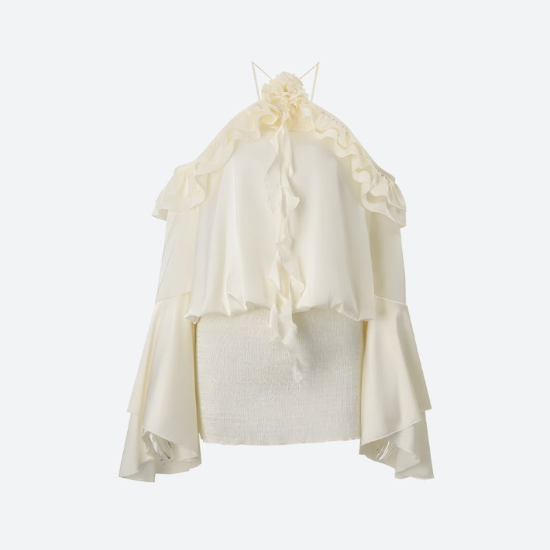 Stylish Work Outfits, Outfit Summer Ideas Rose Ruffled Mini Dress Stylish Work Outfits, Outfit Summer Ideas Rose Ruffled Mini Dress