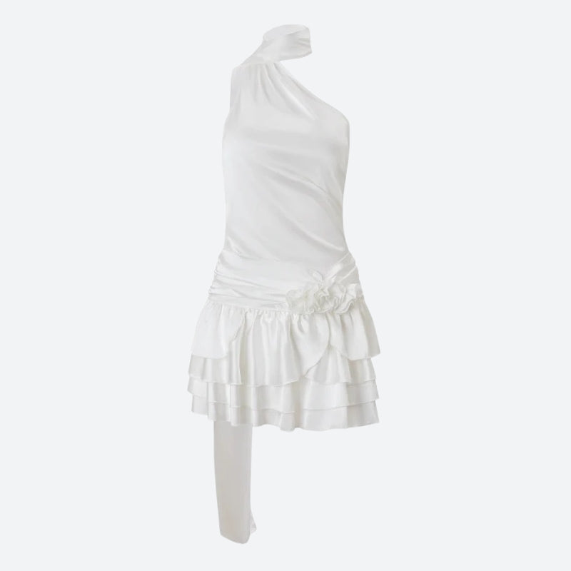 Stylish Work Outfits, Outfit Summer Ideas Rose Satin Backless Mini Dress Stylish Work Outfits, Outfit Summer Ideas Rose Satin Backless Mini Dress