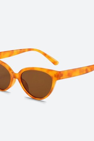 Stylish Work Outfits, Outfit Summer Ideas Round Cat Eye Sunglasses