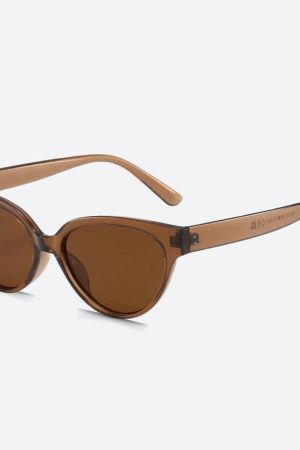 Stylish Work Outfits, Outfit Summer Ideas Round Cat Eye Sunglasses