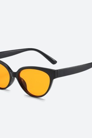 Stylish Work Outfits, Outfit Summer Ideas Round Cat Eye Sunglasses