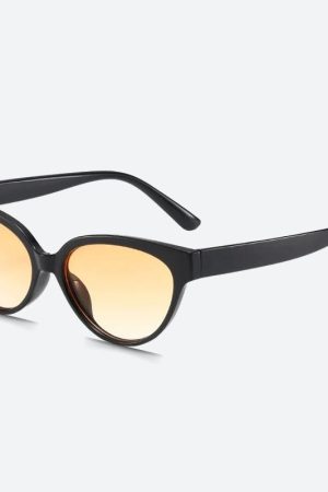 Stylish Work Outfits, Outfit Summer Ideas Round Cat Eye Sunglasses