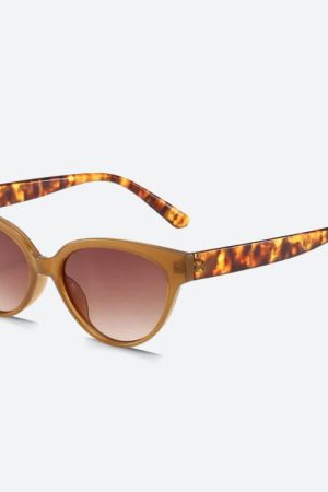 Stylish Work Outfits, Outfit Summer Ideas Round Cat Eye Sunglasses