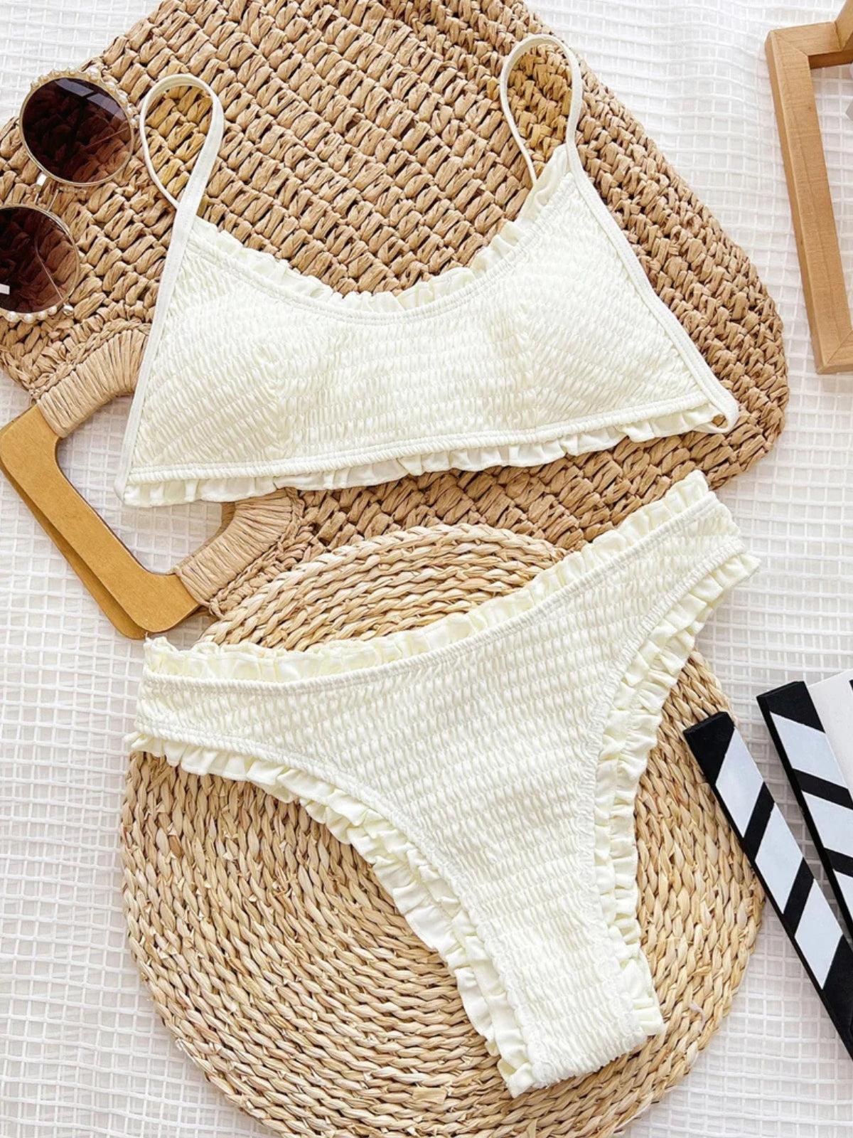 Stylish Work Outfits, Outfit Summer Ideas Ruched Bikini Set Stylish Work Outfits, Outfit Summer Ideas Ruched Bikini Set