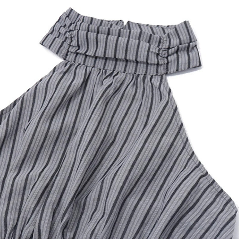 Stylish Work Outfits, Outfit Summer Ideas Ruched Halter Midi Dress Stylish Work Outfits, Outfit Summer Ideas Ruched Halter Midi Dress