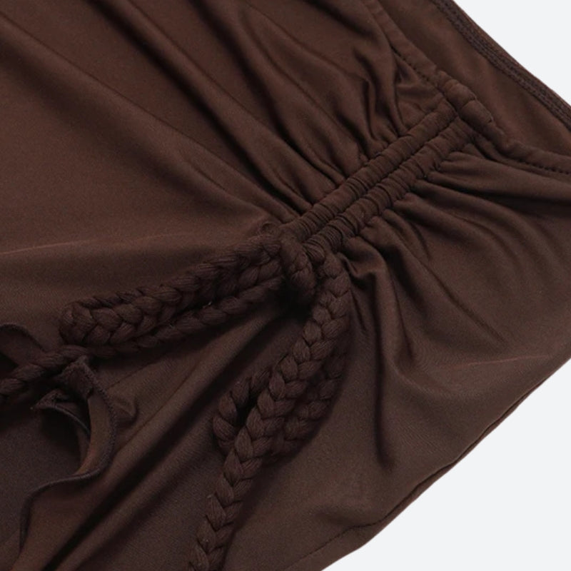 Stylish Work Outfits, Outfit Summer Ideas Ruched Mini Skirt Stylish Work Outfits, Outfit Summer Ideas Ruched Mini Skirt