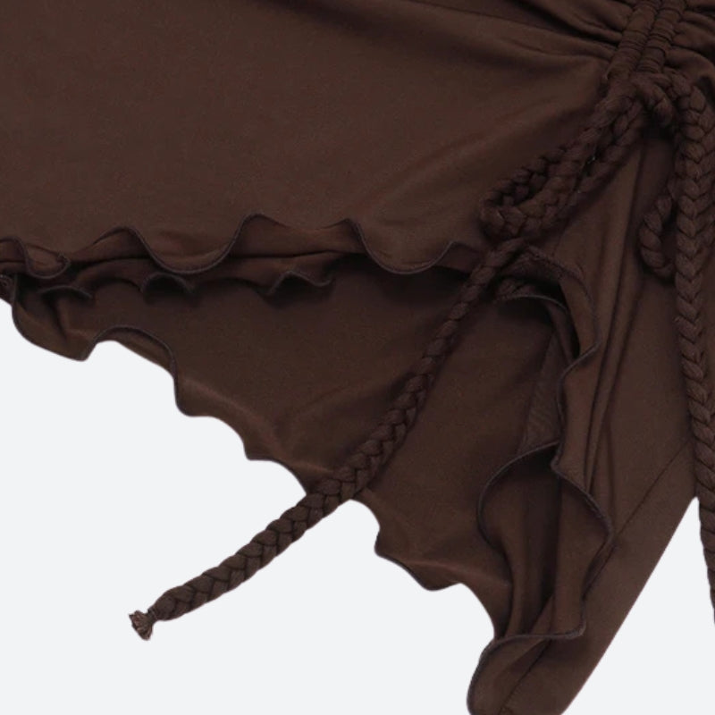 Stylish Work Outfits, Outfit Summer Ideas Ruched Mini Skirt Stylish Work Outfits, Outfit Summer Ideas Ruched Mini Skirt