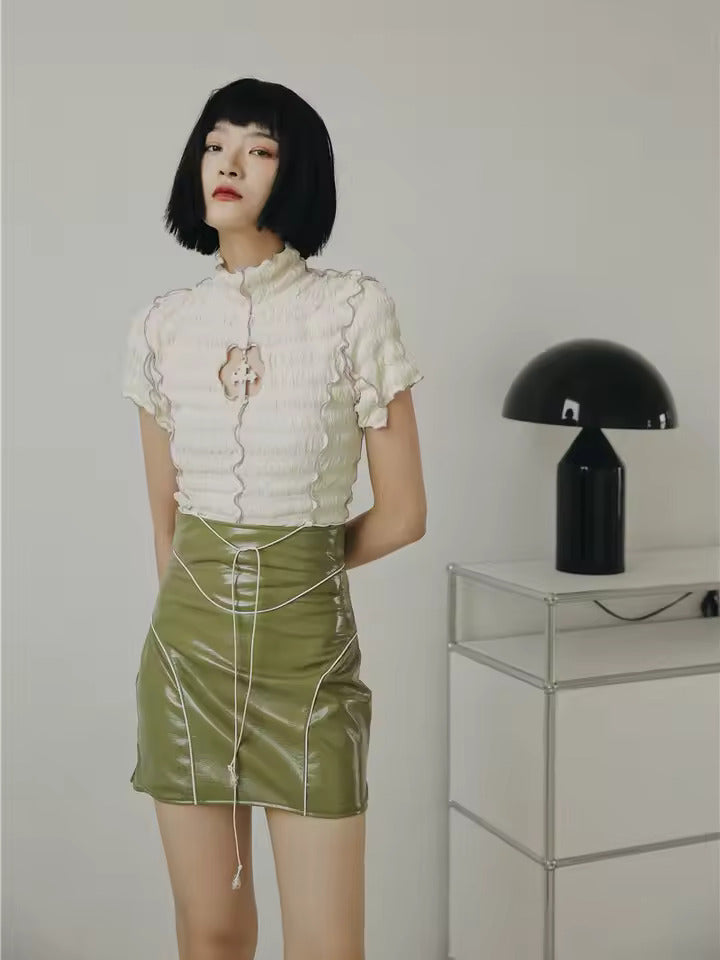 Stylish Work Outfits, Outfit Summer Ideas Ruched Top Stylish Work Outfits, Outfit Summer Ideas Ruched Top