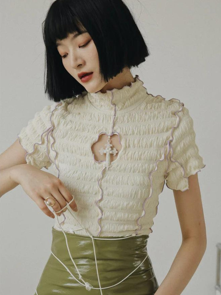 Stylish Work Outfits, Outfit Summer Ideas Ruched Top Stylish Work Outfits, Outfit Summer Ideas Ruched Top