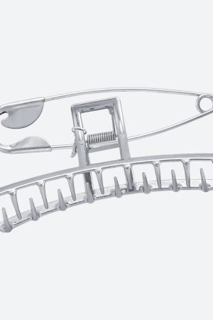 Stylish Work Outfits, Outfit Summer Ideas Safety Pin Hair Claw