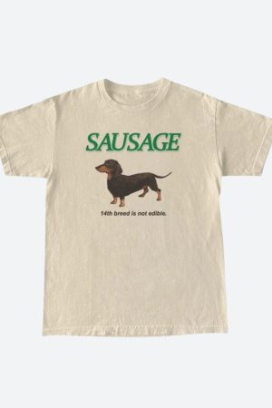 Stylish Work Outfits, Outfit Summer Ideas Sausage Dog Tee