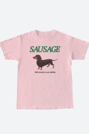 Stylish Work Outfits, Outfit Summer Ideas Sausage Dog Tee