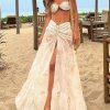 Stylish Work Outfits, Outfit Summer Ideas Sea Shell Three Piece Bikini Set
