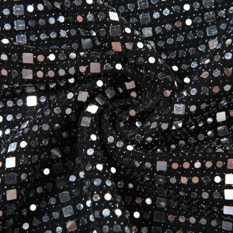 Stylish Work Outfits, Outfit Summer Ideas Sequined Halter Neck Top Stylish Work Outfits, Outfit Summer Ideas Sequined Halter Neck Top