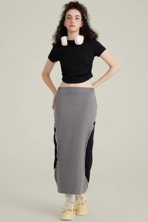 Stylish Work Outfits, Outfit Summer Ideas Side Ruched Crop Top