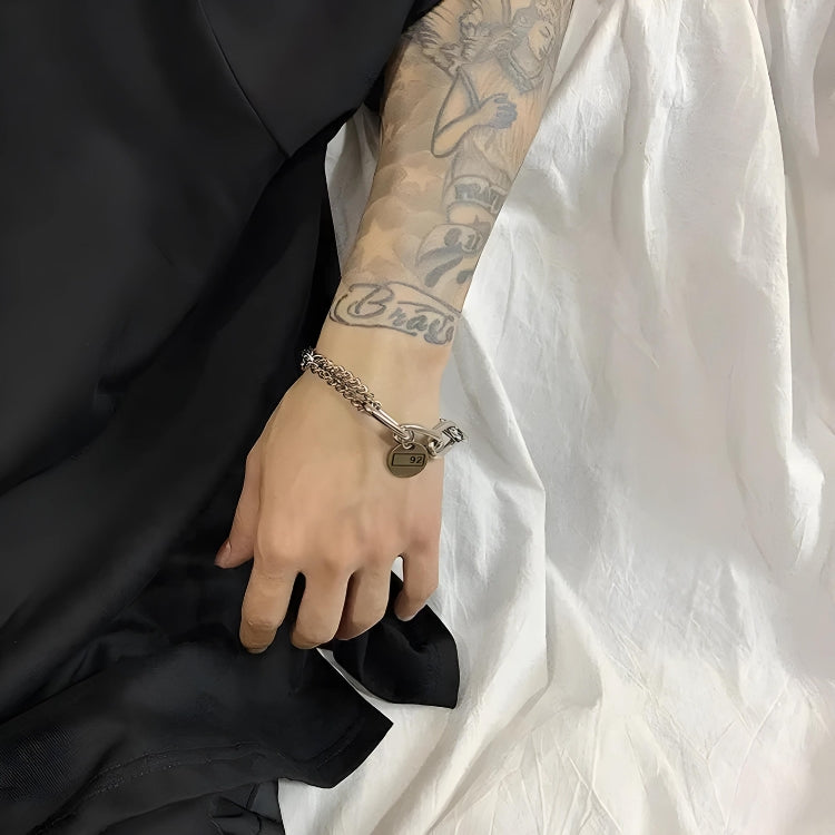 Stylish Work Outfits, Outfit Summer Ideas Silver Chain Bracelet