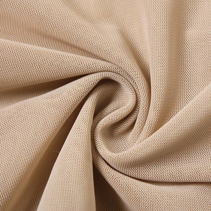 Stylish Work Outfits, Outfit Summer Ideas Skin Colored Mesh Top Stylish Work Outfits, Outfit Summer Ideas Skin Colored Mesh Top