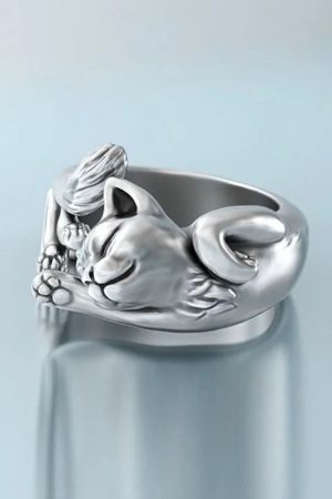 Stylish Work Outfits, Outfit Summer Ideas Sleeping Cat Ring