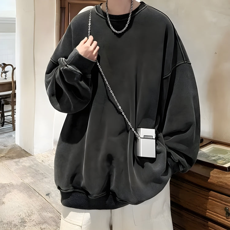Stylish Work Outfits, Outfit Summer Ideas Soft Boy Casual Oversized Sweatshirt