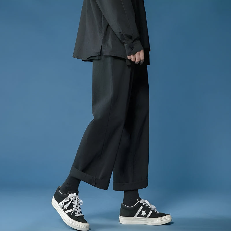 Stylish Work Outfits, Outfit Summer Ideas Soft Boy Casual Straight Leg Pants