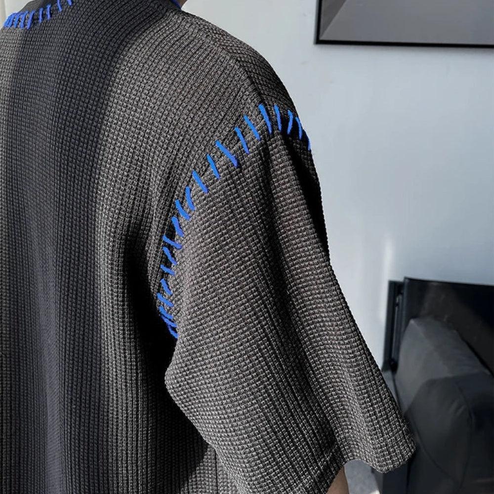 Stylish Work Outfits, Outfit Summer Ideas Soft Boy Contrast Stitch Tee Stylish Work Outfits, Outfit Summer Ideas Soft Boy Contrast Stitch Tee