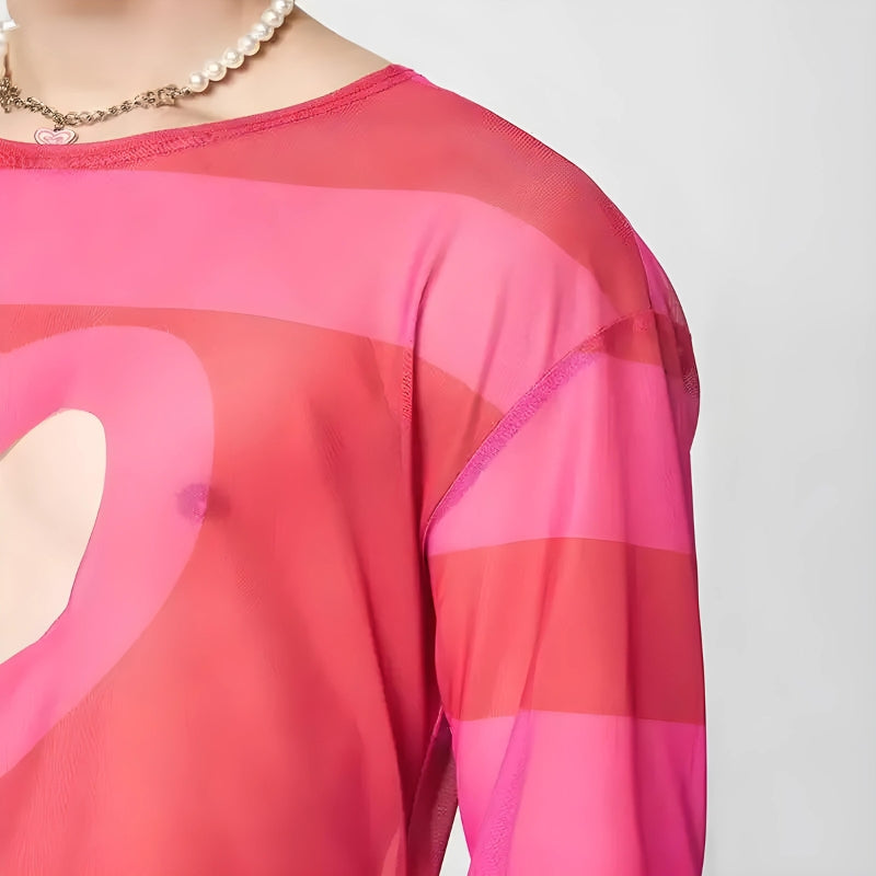 Stylish Work Outfits, Outfit Summer Ideas Soft Boy Heart Cut Out Crop Top Stylish Work Outfits, Outfit Summer Ideas Soft Boy Heart Cut Out Crop Top