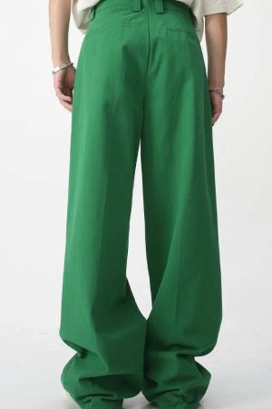Stylish Work Outfits, Outfit Summer Ideas Soft Boy High Waist Baggy Pants