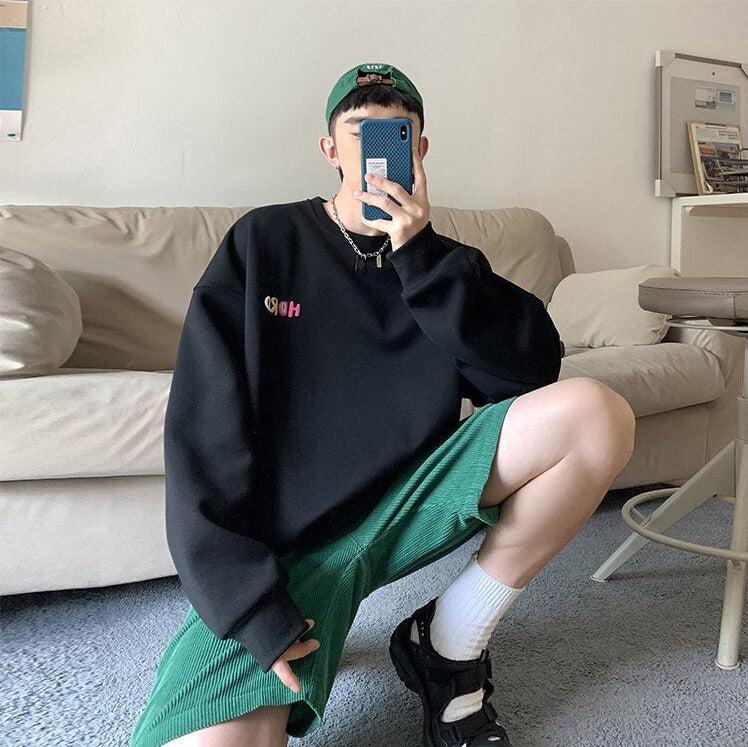 Stylish Work Outfits, Outfit Summer Ideas Soft Boy Printed Sweatshirt Stylish Work Outfits, Outfit Summer Ideas Soft Boy Printed Sweatshirt