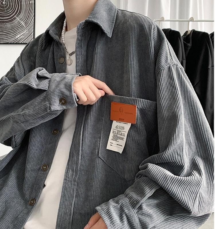 Stylish Work Outfits, Outfit Summer Ideas Soft Corduroy Casual Shirt Stylish Work Outfits, Outfit Summer Ideas Soft Corduroy Casual Shirt