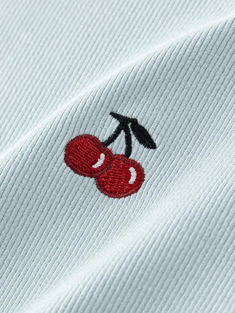 Stylish Work Outfits, Outfit Summer Ideas Soft Girl Cherry Lettuce Edge Tee Stylish Work Outfits, Outfit Summer Ideas Soft Girl Cherry Lettuce Edge Tee