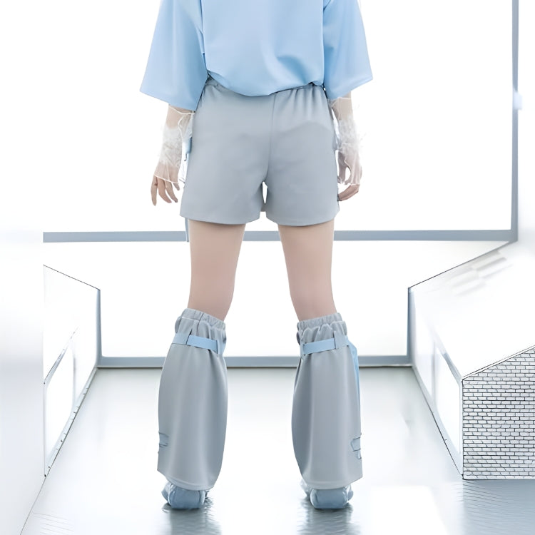 Stylish Work Outfits, Outfit Summer Ideas Soft Girl Cloud Wings Leg Warmers Stylish Work Outfits, Outfit Summer Ideas Soft Girl Cloud Wings Leg Warmers