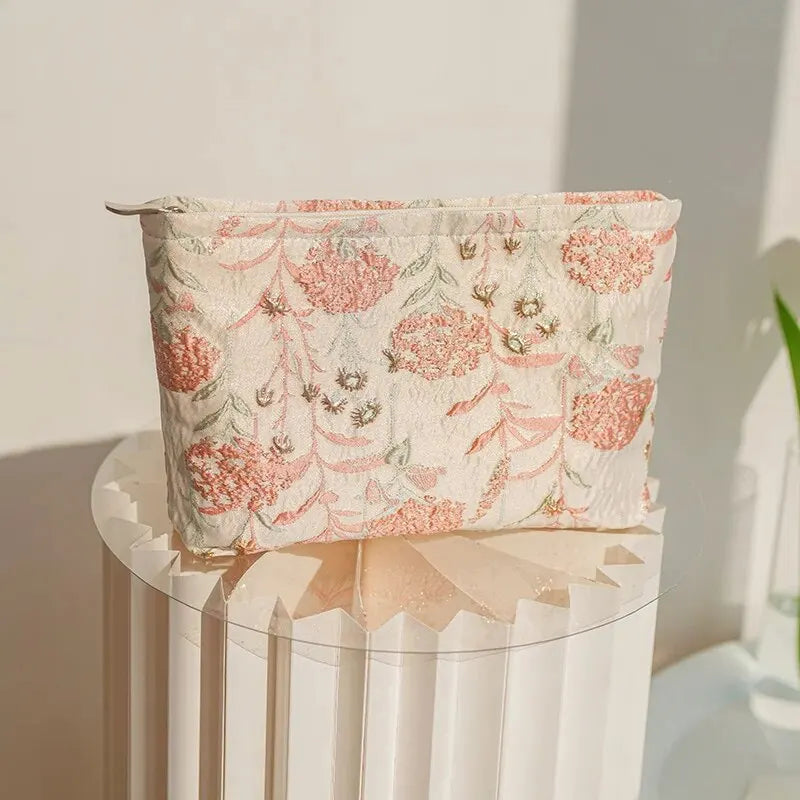 Stylish Work Outfits, Outfit Summer Ideas Soft Girl Floral Makeup Bag Stylish Work Outfits, Outfit Summer Ideas Soft Girl Floral Makeup Bag