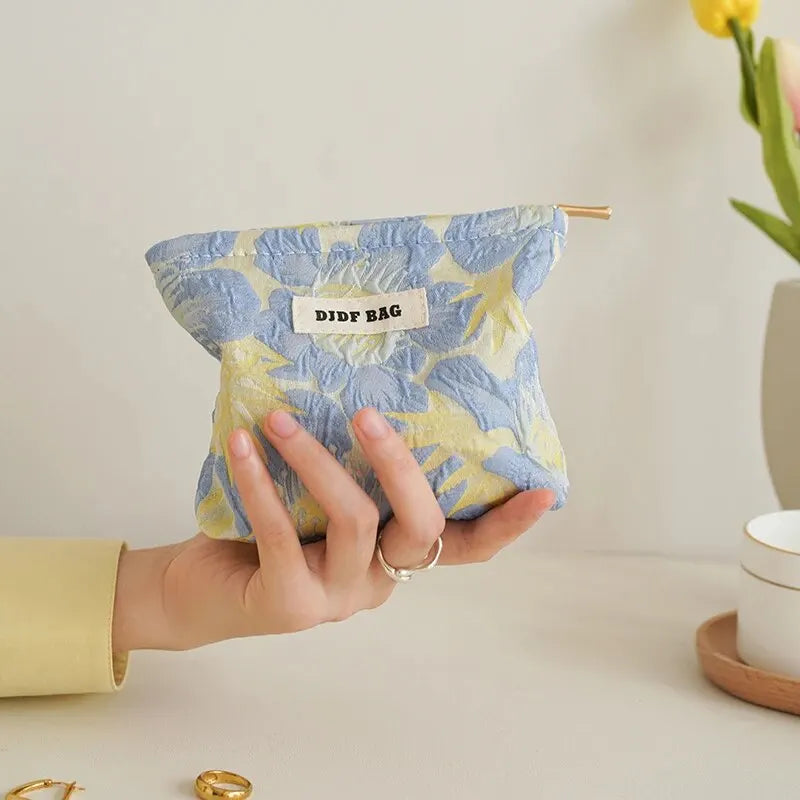 Stylish Work Outfits, Outfit Summer Ideas Soft Girl Floral Mini Makeup Bag Stylish Work Outfits, Outfit Summer Ideas Soft Girl Floral Mini Makeup Bag