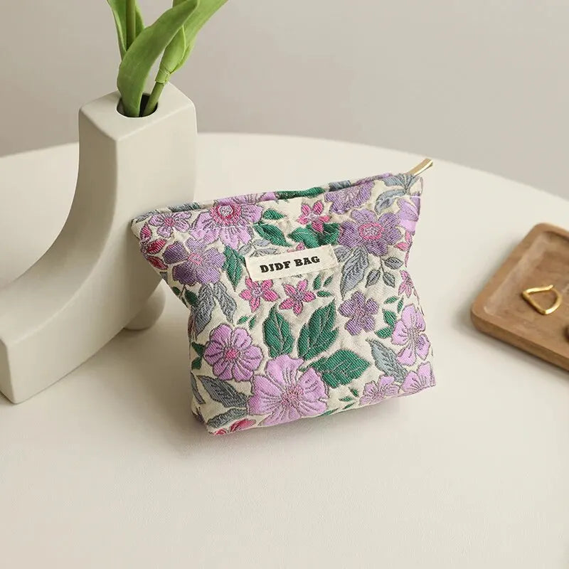 Stylish Work Outfits, Outfit Summer Ideas Soft Girl Floral Mini Makeup Bag Stylish Work Outfits, Outfit Summer Ideas Soft Girl Floral Mini Makeup Bag