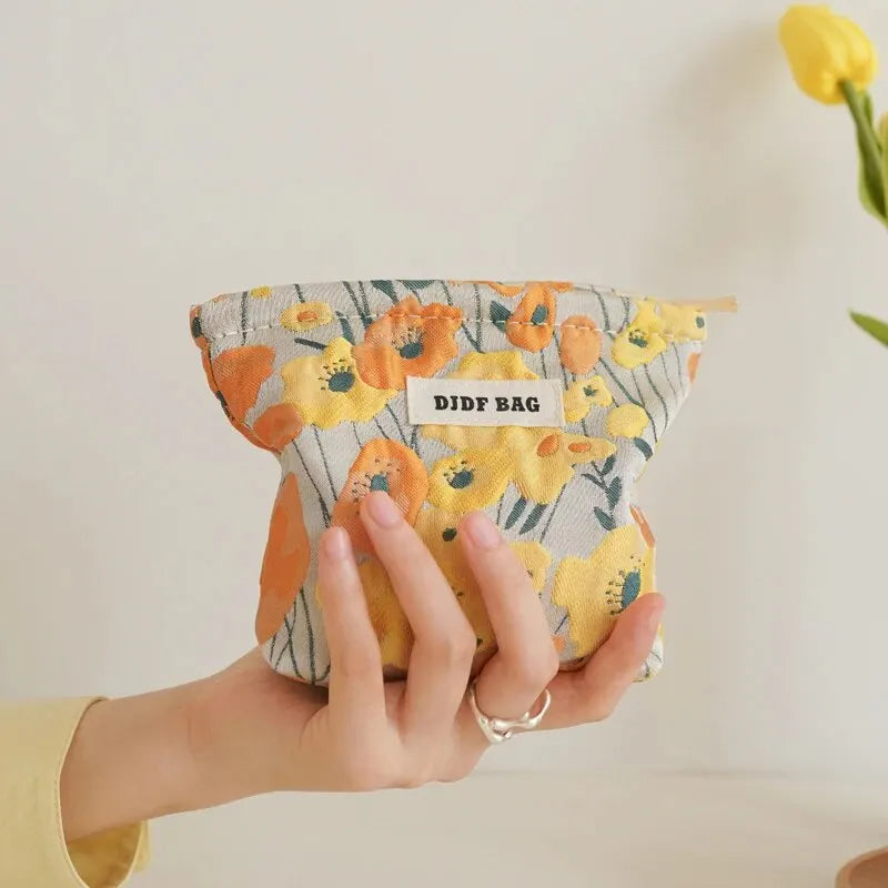 Stylish Work Outfits, Outfit Summer Ideas Soft Girl Floral Mini Makeup Bag Stylish Work Outfits, Outfit Summer Ideas Soft Girl Floral Mini Makeup Bag