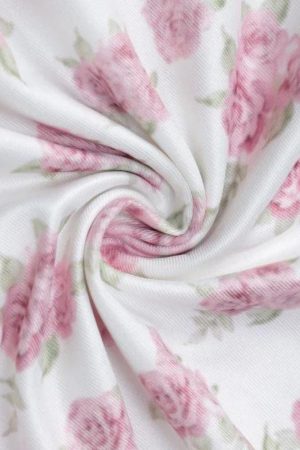 Stylish Work Outfits, Outfit Summer Ideas Soft Girl Floral Tube Mini Dress