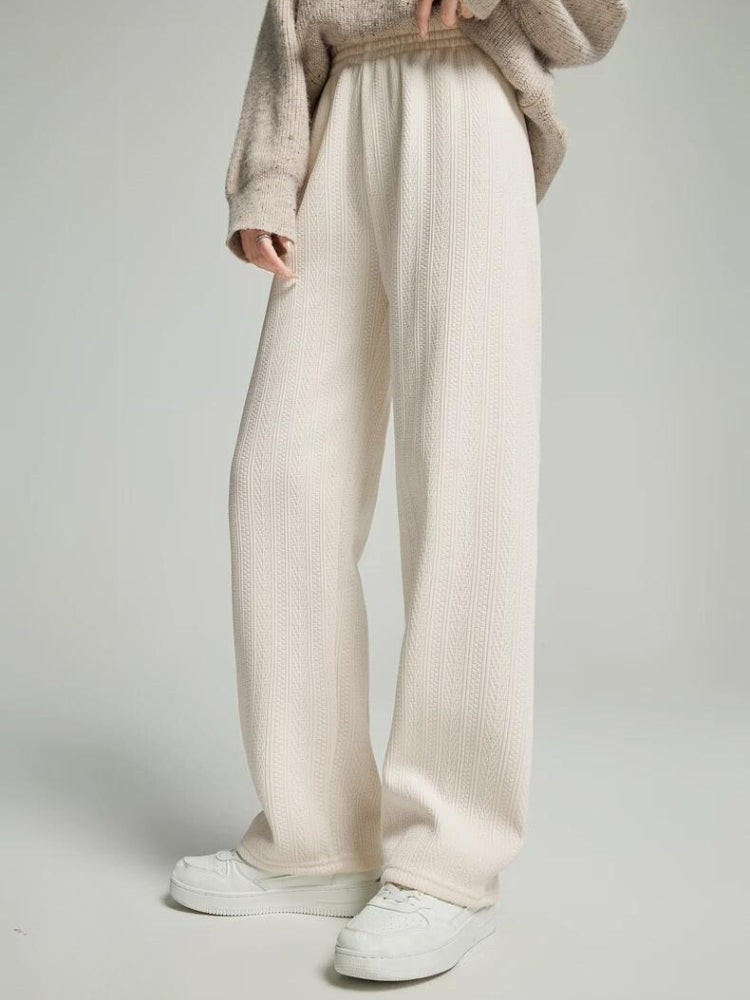 Stylish Work Outfits, Outfit Summer Ideas Soft Girl Knitted Sweatpants