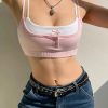 Stylish Work Outfits, Outfit Summer Ideas Soft Girl Layered Crop Top