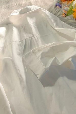 Stylish Work Outfits, Outfit Summer Ideas Soft Girl Oil Painting Shirt