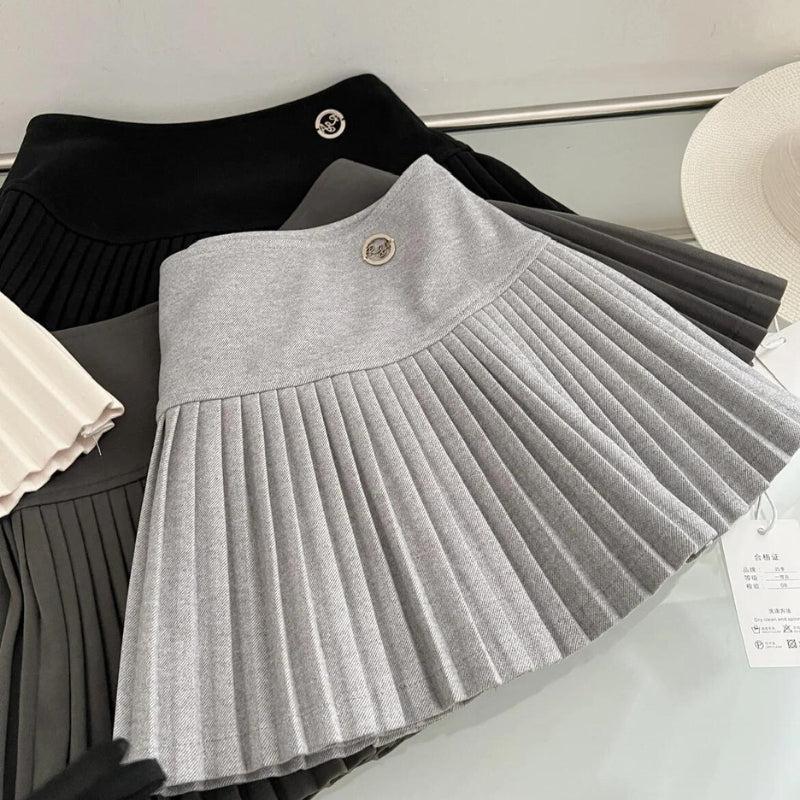 Stylish Work Outfits, Outfit Summer Ideas Soft Girl Pleated High Rise Mini Skort Stylish Work Outfits, Outfit Summer Ideas Soft Girl Pleated High Rise Mini Skort