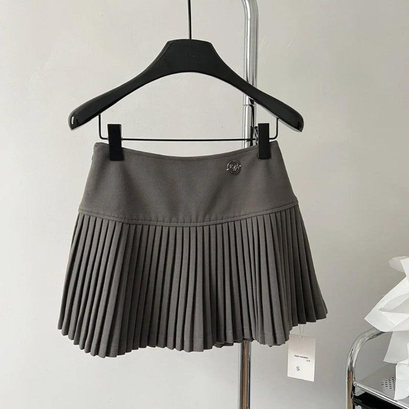 Stylish Work Outfits, Outfit Summer Ideas Soft Girl Pleated High Rise Mini Skort Stylish Work Outfits, Outfit Summer Ideas Soft Girl Pleated High Rise Mini Skort