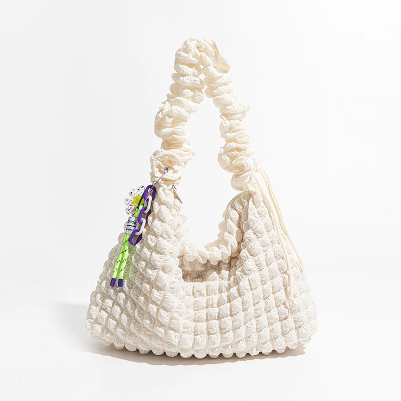 Stylish Work Outfits, Outfit Summer Ideas Soft Girl Quilted Ruched Hobo Bag Stylish Work Outfits, Outfit Summer Ideas Soft Girl Quilted Ruched Hobo Bag