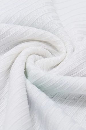 Stylish Work Outfits, Outfit Summer Ideas Soft Girl Rabbit Ribbon Top