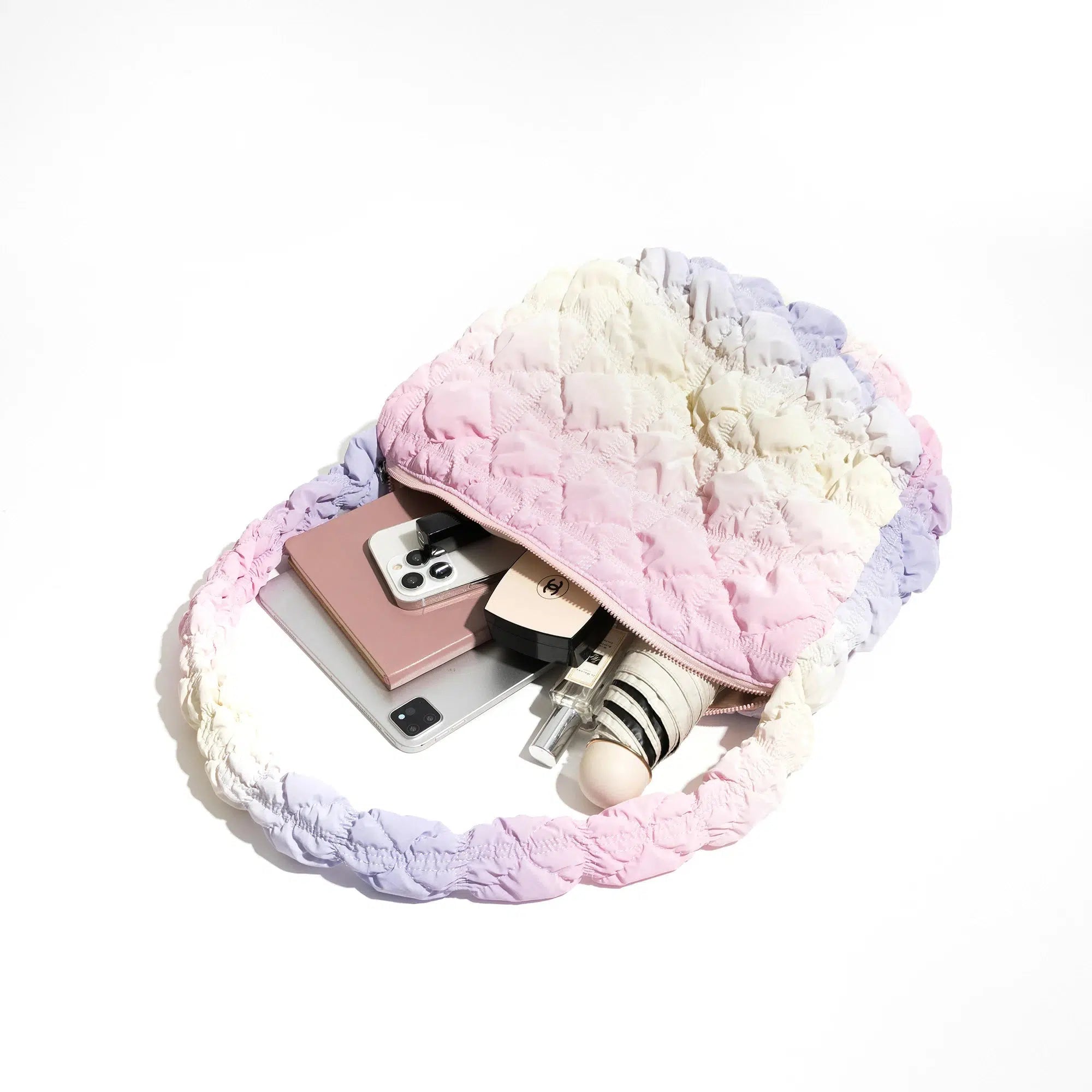 Stylish Work Outfits, Outfit Summer Ideas Soft Girl Rainbow Quilted Bag Stylish Work Outfits, Outfit Summer Ideas Soft Girl Rainbow Quilted Bag