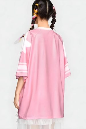 Stylish Work Outfits, Outfit Summer Ideas Soft Girl Star 26 Jersey Top