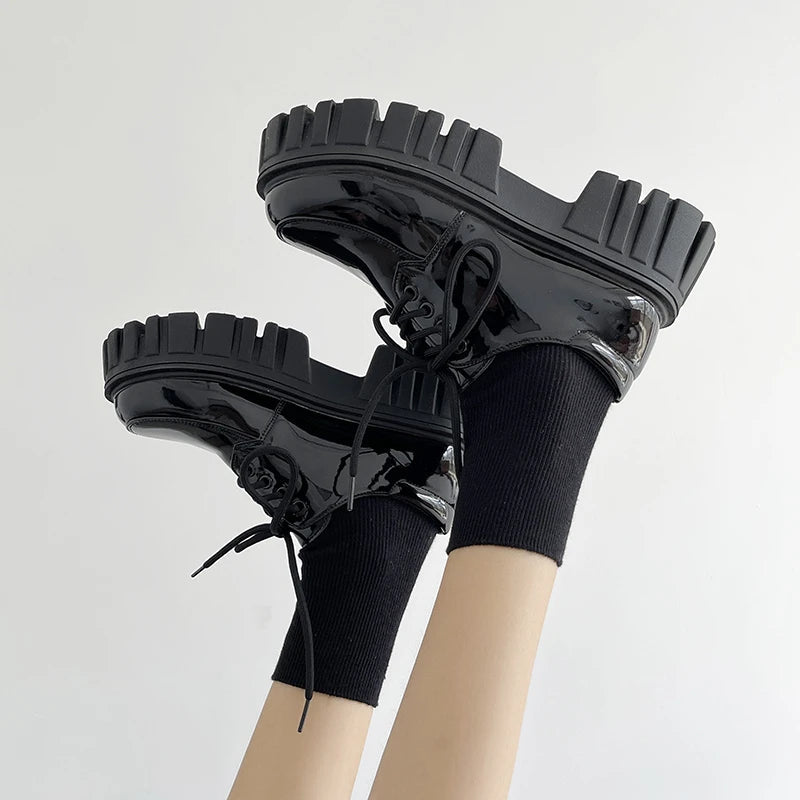 Stylish Work Outfits, Outfit Summer Ideas Soft Grunge Chunky Platform Oxford Shoes Stylish Work Outfits, Outfit Summer Ideas Soft Grunge Chunky Platform Oxford Shoes