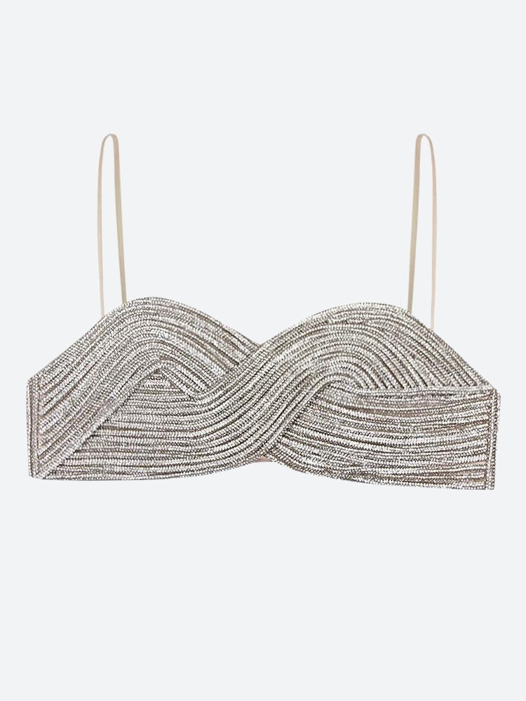 Stylish Work Outfits, Outfit Summer Ideas Sparkle Rhinestone Bra Crop Top Stylish Work Outfits, Outfit Summer Ideas Sparkle Rhinestone Bra Crop Top