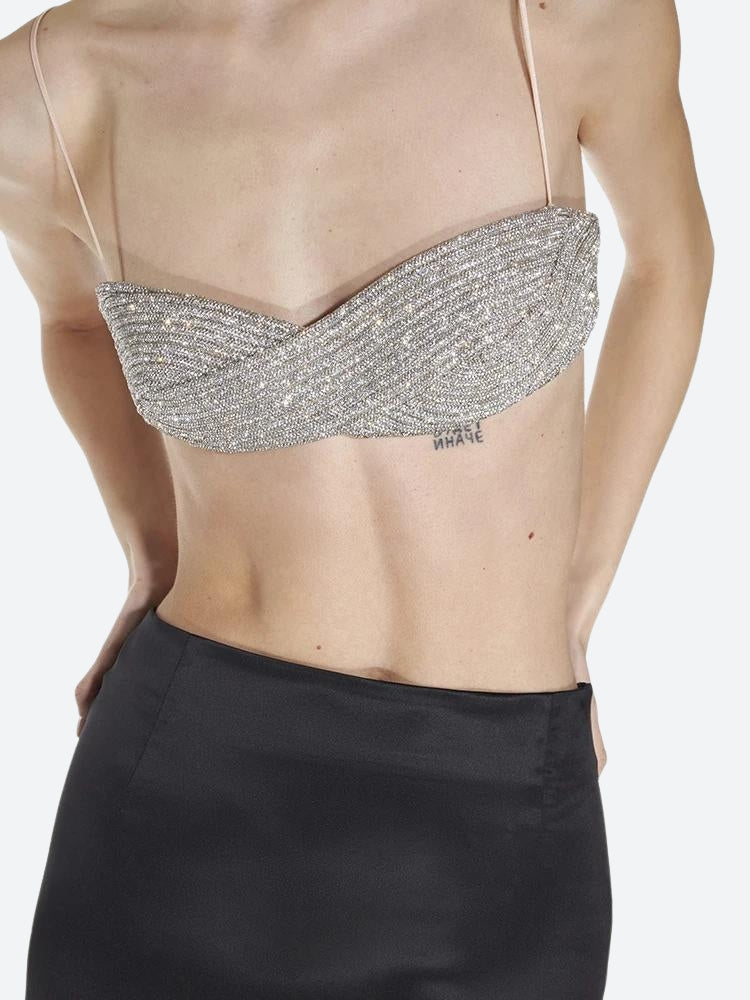 Stylish Work Outfits, Outfit Summer Ideas Sparkle Rhinestone Bra Crop Top Stylish Work Outfits, Outfit Summer Ideas Sparkle Rhinestone Bra Crop Top