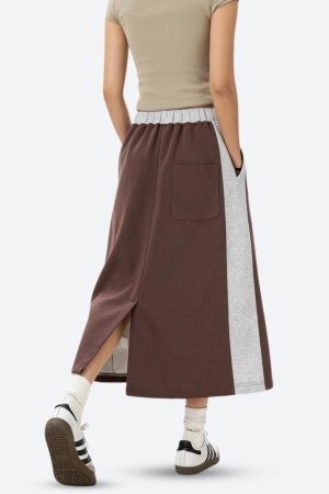 Stylish Work Outfits, Outfit Summer Ideas Sport Midi Skirt