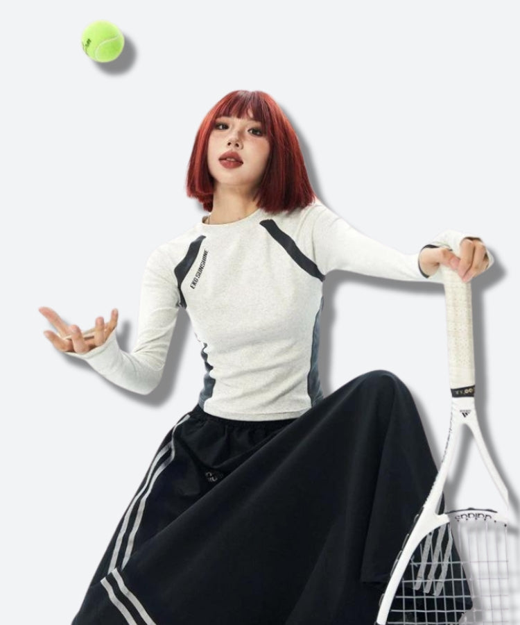 Stylish Work Outfits, Outfit Summer Ideas Sportswear Long Sleeve Top Stylish Work Outfits, Outfit Summer Ideas Sportswear Long Sleeve Top